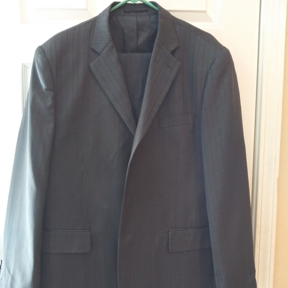 Grey suit